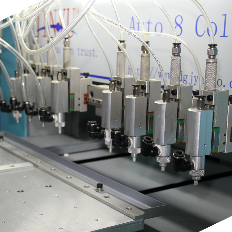 多色矽膠PVC滴膠機