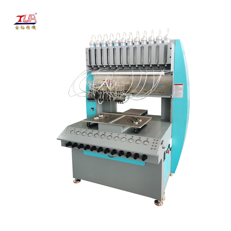 全自動上下料 加點膠，靈活調節，點膠頭可同時點膠